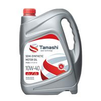 Купить запчасть TAMASHI - 10W40T064 Масло моторное полусинтетическое "Motor Oil 10W-40", 4л