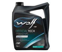 Купить запчасть WOLF OIL - 8302411 Масло моторное минеральное "OfficialTech MS 15W-40", 5л