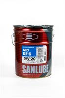 Купить запчасть SANLUBE - SANSP0W20P Масло моторное синтетическое "Motor Oil 0W-20", 20л