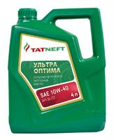 Купить запчасть TATNEFT - 11707 Масло моторное полусинтетическое "Ультра Оптима 10W-40", 4л