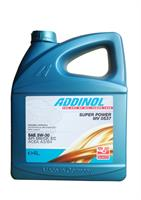 Купить запчасть ADDINOL - 4014766250520 Масло моторное синтетическое "Super Power MV 0537 5W-30", 4л