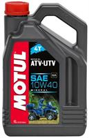 Купить запчасть MOTUL - 105879 Масло моторное минеральное "ATV-UTV 4T 10W-40", 4л