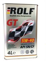 Купить запчасть ROLF - 322229 Масло моторное синтетическое "GT 5W-40", 4л