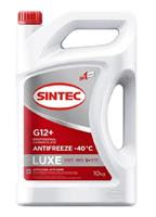 Купить запчасть SINTEC - 614504 Жидкость охлаждающая "Antifreeze Luxe G12+", красная,, 10кг.