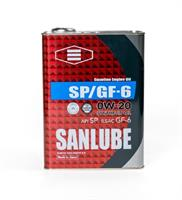 Купить запчасть SANLUBE - SANSP0W20C Масло моторное синтетическое "Motor Oil 0W-20", 4л