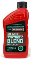 Купить запчасть MOTORCRAFT - XO5W20Q1SP Масло моторное полусинтетическое "Synthetic Blend 5W-20", 0.946л
