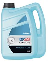 Купить запчасть LUXE - 660 Жидкость охлаждающая "ОЖ - 40", синяя, 3кг.