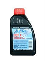 Купить запчасть ALPINE - 0101102 Жидкость тормозная DOT 4, "BRAKE FLUID", 0.5л