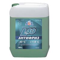 Купить запчасть AGA - AGA009L Жидкость охлаждающая "L40", светло-зелёный,, 10кг.
