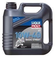 Купить запчасть LIQUI MOLY - 3046 Масло моторное минеральное "Motorbike 4T Basic Street 10W-40", 4л