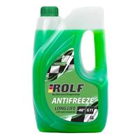 Купить запчасть ROLF - 70014 Жидкость охлаждающая 5л. "Antifreeze G11 Green", зелёная
