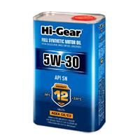 Купить запчасть HI-GEAR - HG0330 Масло моторное синтетическое "Motor Oil 5W-30", 1л