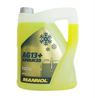 Купить запчасть MANNOL - 4036021157825 Жидкость охлаждающая 5л. "Advanced Antifreeze AG13+ -40°C", жёлтая