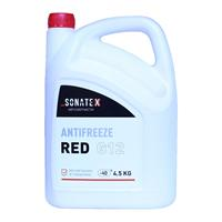 Купить запчасть SONATEX - 102623 Жидкость охлаждающая "Antifreeze G12", красная,, 4.5кг.