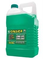 Купить запчасть ТОСОЛ-СИНТЕЗ - 430201406 Жидкость охлаждающая 10л. "SAKURA Long Life Coolant", зелёная