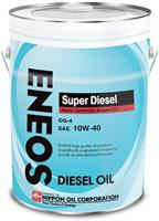 Купить запчасть ENEOS - OIL1327 Масло моторное полусинтетическое "DIESEL CG-4 10W-40", 20л