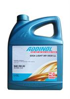 Купить запчасть ADDINOL - 4014766241108 Масло моторное синтетическое "Giga Light (Motorenol) MV 0530 LL 5W-30", 5л