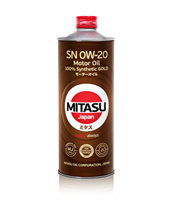 Купить запчасть MITASU - MJ1021 Масло моторное синтетическое "GOLD 0W-20", 1л