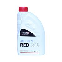 Купить запчасть SONATEX - 102622 Жидкость охлаждающая "Antifreeze G12", красная,, 0.9кг.