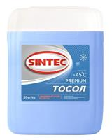 Купить запчасть SINTEC - 322223 Жидкость охлаждающая "Тосол", синяя,, 20кг.