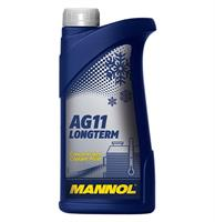 Купить запчасть MANNOL - 4036021157658 Жидкость охлаждающая 1л. "Longterm Antifreeze AG11", синяя