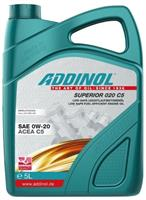 Купить запчасть ADDINOL - 4014766241740 Масло моторное синтетическое "Superior 020 C5 0W-20", 5л