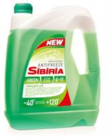 Купить запчасть SIBIRIA - 800090 Жидкость охлаждающая 9л. "ANTIFREEZE", зелёная,, 10кг.