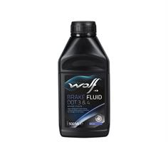 Купить запчасть WOLF OIL - 8307706 Жидкость тормозная DOT 3/4, "BRAKE FLUID", 0.5л