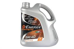 Купить запчасть G-ENERGY - 253142410 Масло моторное синтетическое "Synthetic Active 5W-40", 4л